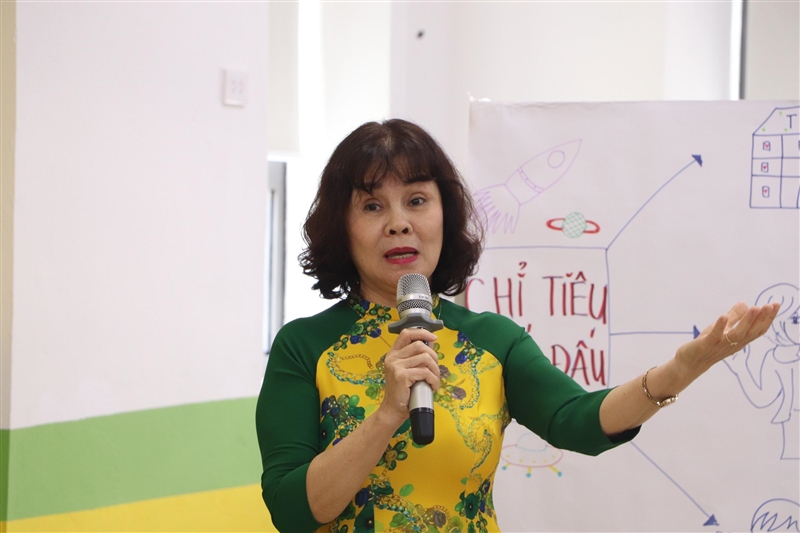 Nhà giáo Nguyễn Thị Thủy chia sẻ về những điều cô tâm đắc tại trường Tiểu học Tân Thời Đại