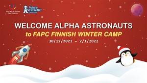 Trại Đông FAPC Finnish Winter Camp 2021 thực hành các kỹ năng cho du học sinh Phần Lan