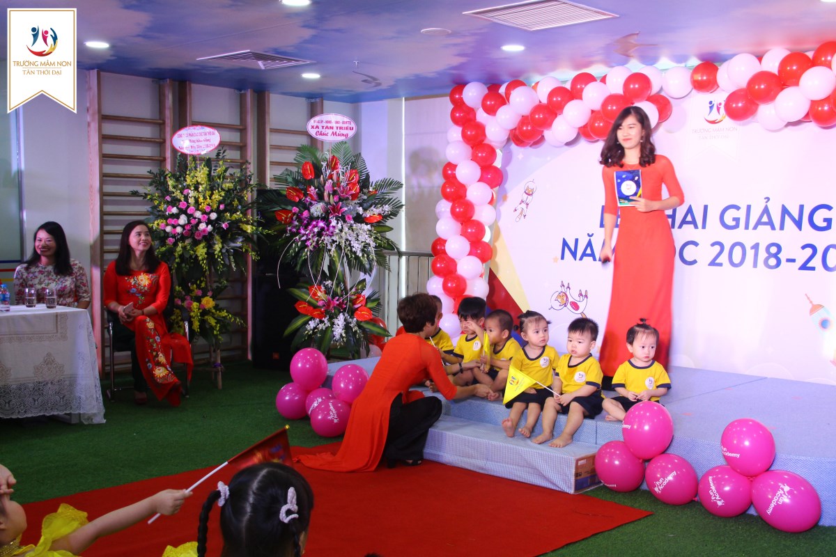 Lễ khai giảng năm học mới-Trường MN Tân Thời Đại CS Nguyễn Xiển.