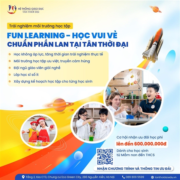 "Fun Learning - Học vui vẻ" - Con đường đến với học tập trọn đời