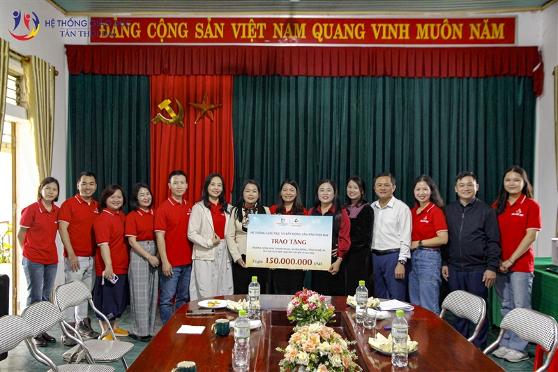 TÂN THỜI ĐẠI TRAO YÊU THƯƠNG – CHIA SẺ KHÓ KHĂN TẠI CÁC CƠ SỞ MẦM NON TỈNH NGHỆ AN