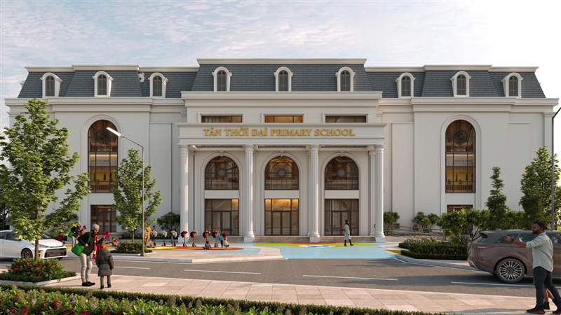 HÉ LỘ HÌNH ẢNH THIẾT KẾ 3D BÊN TRONG "NGÔI TRƯỜNG HẠNH PHÚC" ĐANG DẦN THÀNH HÌNH TẠI GELEXIMCO