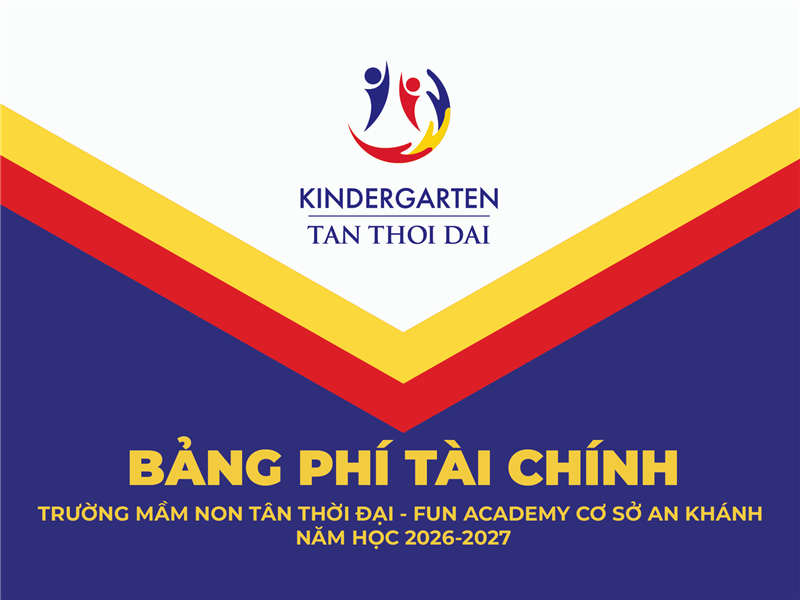 BẢNG PHÍ TÀI CHÍNH TRƯỜNG MẦM NON CƠ SỞ AN KHÁNH