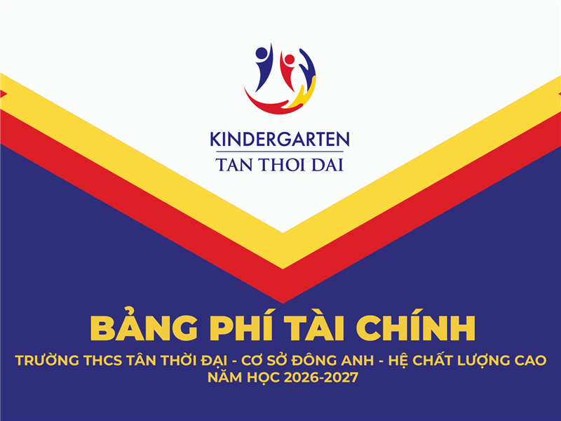BẢNG PHÍ TÀI CHÍNH TRƯỜNG THCS TÂN THỜI ĐẠI