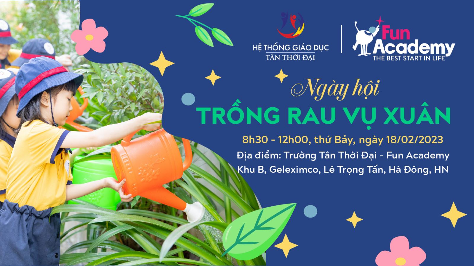 Trải nghiệm hoạt động: “Trồng rau vụ Xuân 2023” dành cho học sinh Tiểu ...