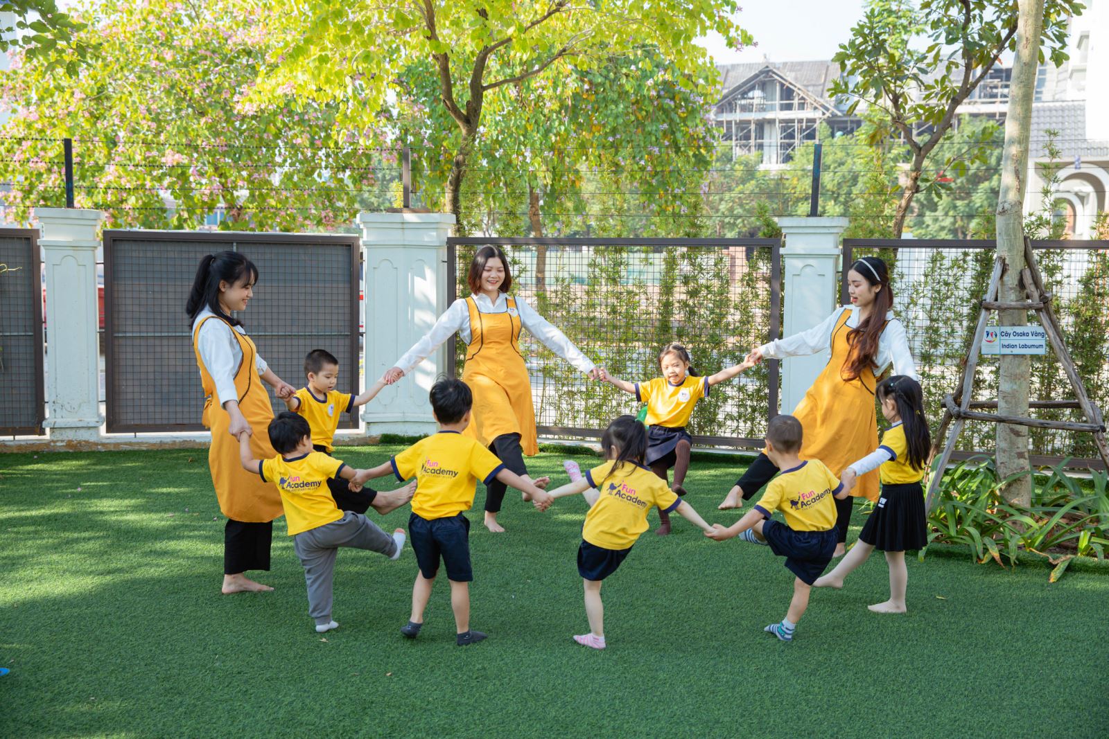 Sân chơi trường Tân Thời Đại cơ sở An Khánh